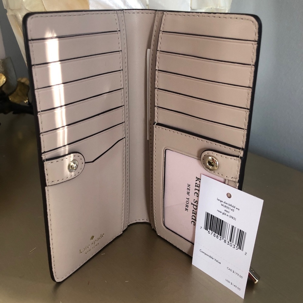 KATE♠️SPADE Staci Colorblock MD Satchel + Wallet - Picture 2 of 10